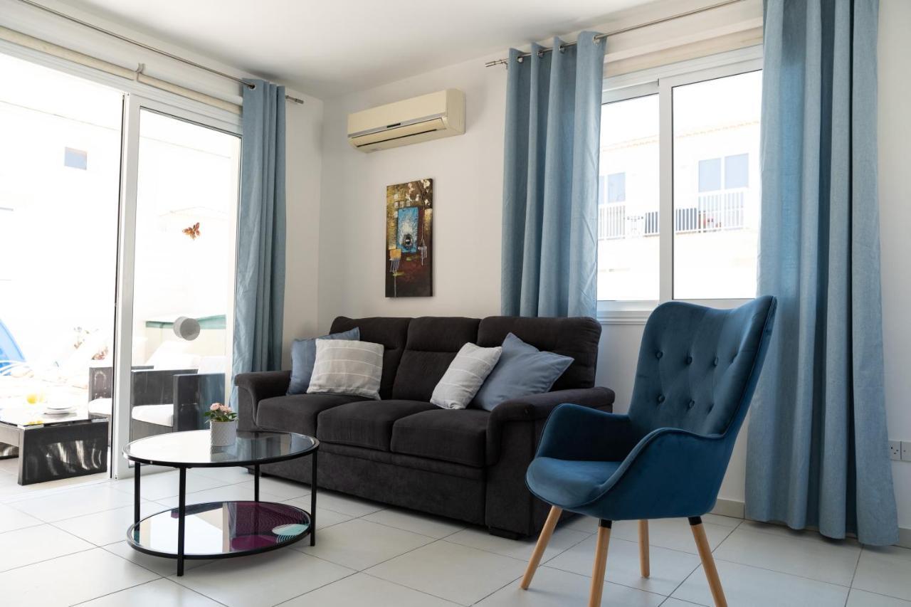 Dafni Villa Ekaterina 3 Bdrm Protarász Kültér fotó