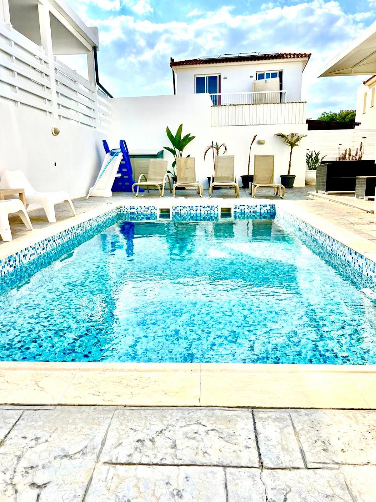Dafni Villa Ekaterina 3 Bdrm Protarász Kültér fotó